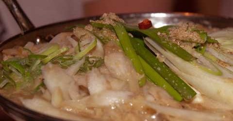 もつ鍋　「もつよし」　（自由が丘）