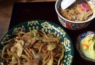 黒石つゆ焼きそば（秋元食堂）